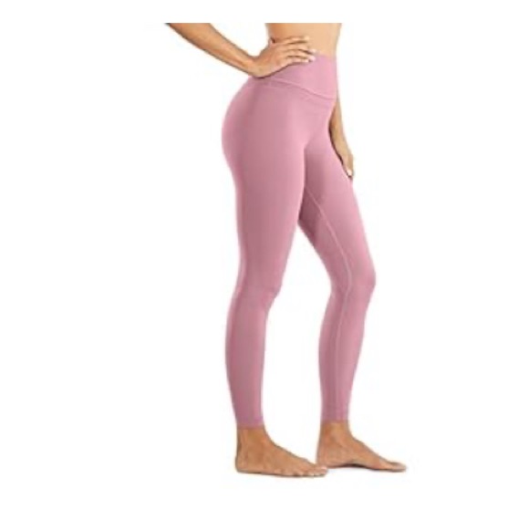 Crz Yoga Women's Naked Feeling 28 Inches - High Waisted Full-Length Yoga Pants